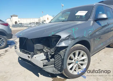 2017 BMW X3 Sdrive28I from USA, damaged, VIN 5UXWZ7C56H0T43566